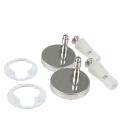 Toilet Seat Fixings Top Fix Universal Pack Well Nut Wc 40mm.